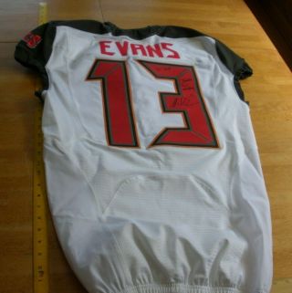 Mike Evans Game Jersey 2015 Tampa Bay Buccaneers Nfl Signed