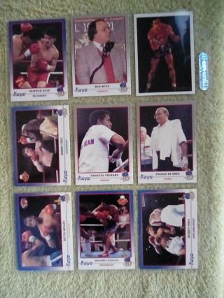 1991 Kayo Boxing Card Complete Set Of 250 Includes 2 Rare Holograms