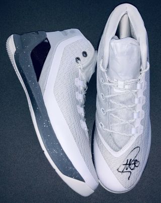 Stephen Curry Signed Under Armour “curry 3” Autograph Basketball Shoes Fanatics
