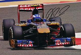 Daniel Ricciardo - Toro Rosso Autograph - Signed 8x12 Inches 2013 F1 Photo