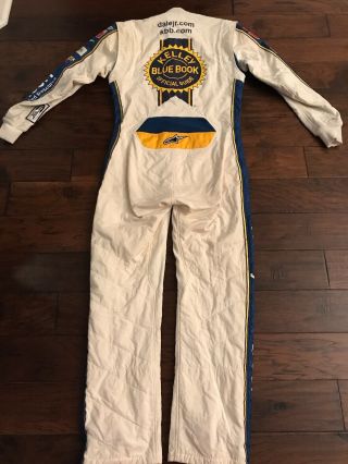 Signed Dale Earnhardt Jr racing suit worn for Sprint Cup race Sonoma 6\22\2014. 4