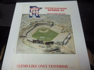 1987 Minnesota Twins Mlb Baseball Official Spring Collectors Program Rare