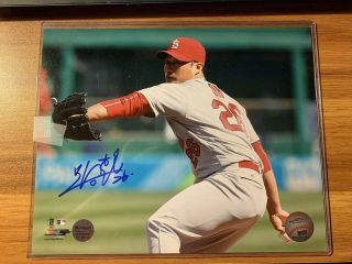 Seung - Hwan Oh Signed Auto Autographed 8 X 11 Photo St.  Louis Cardinals