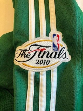 KENDRICK PERKINS Game - 2010 NBA Finals Shooting Shirt - Celtics 6