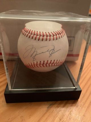 Michael Jordan Autographed Signed Baseball Upper Deck Authenticated