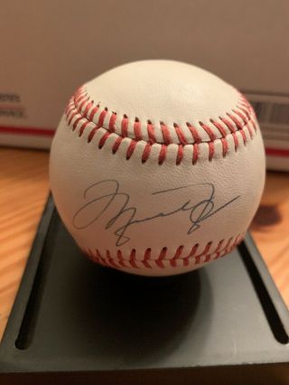 Michael Jordan Autographed Signed Baseball Upper Deck Authenticated 2