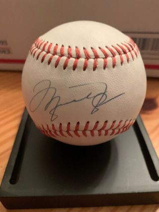 Michael Jordan Autographed Signed Baseball Upper Deck Authenticated 7