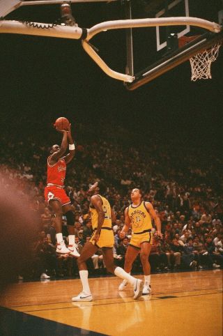 LG30 - 18 NBA 1985 Chicago Bulls Warriors Michael Jordan (40) ORIG 35MM POSITIVES 3