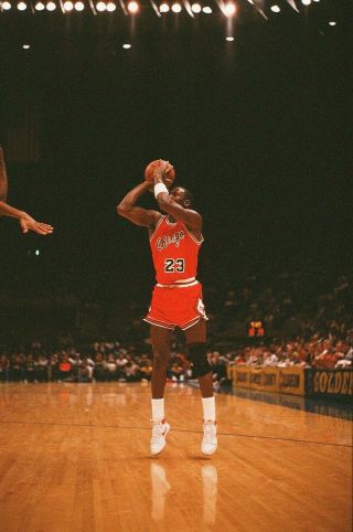 LG30 - 18 NBA 1985 Chicago Bulls Warriors Michael Jordan (40) ORIG 35MM POSITIVES 5
