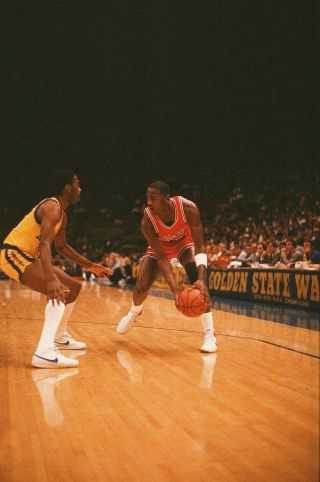 LG30 - 18 NBA 1985 Chicago Bulls Warriors Michael Jordan (40) ORIG 35MM POSITIVES 6
