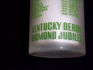 1951,  1950 and 1949 Official Kentucky Derby Julep Glasses - All 5