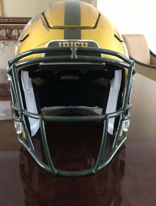 Notre Dame 2016 Game Shamrock Series Helmet 3