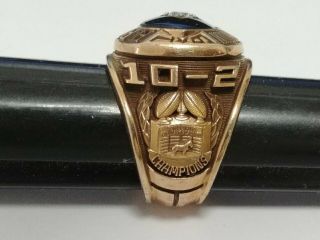 1996 Independence Bowl Ring 10 - 2 Record 3