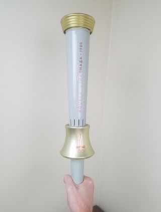 1980 Moscow Olympic Games Russian Ussr Torch