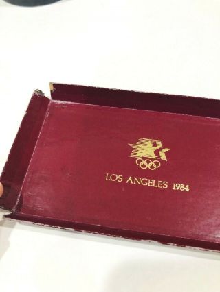 U.  S $1 Silver & $10 Gold Coins1984 Olympics Los Angeles w/ Case Proof 7