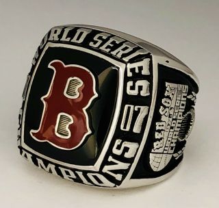 Staff 2007 Boston Red Sox World Series Champions Jostens Championship Mlb Ring