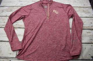 Nike Dri Fit Element Fsu Florida State University Seminoles L/s Shirt Sz Xl