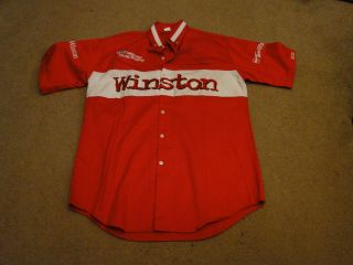 Authentic Simpson Uniform Shirt Nhra Winston Signed By Angelle Sampey Awesome