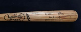 Dale Murphy 1980s Game Bat: PSA/DNA - - & Autographed Ball & Card In Display 5