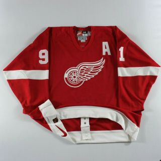 Authentic Sergei Fedorov Nike 56 Xxl Detroit Red Wings Jersey 1997 - 1999