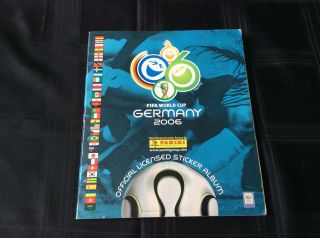 Panini Fifa World Cup 2006 Germany Official Part Complete Sticker Album