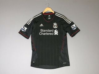 Rare Liverpool Adidas 2011 - 2012 Away Jersey Carroll Football - Medium