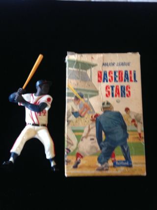 1958 Hartland Statue Hank Aaron With Box And Bat A Beauty