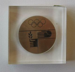 Official Olympic Participation Medal Munich / München 1972 in case 7