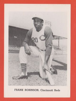 1963 Jay Publishing 5x7 Picture Frank Robinson Cincinnati Reds (kcr)