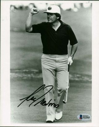Lee Trevino Signed Autographed 8x10 Photograph Beckett Bas