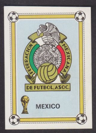Panini - Argentina 78 World Cup - 169 Mexico Badge