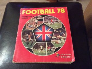 Panini Football 78 Album Almost Complete 0nly 30 Stickers Needed
