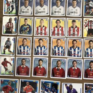 1998 MERLIN Premier League Football Stickers - 106 STICKERS TOTAL (no doubles) 4