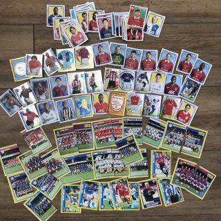 1998 Merlin Premier League Football Stickers - 98 Stickers Total (no Doubles)