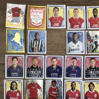 1998 MERLIN Premier League Football Stickers - 98 STICKERS TOTAL (no doubles) 3