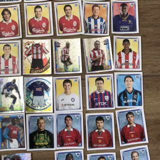 1998 MERLIN Premier League Football Stickers - 98 STICKERS TOTAL (no doubles) 5