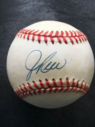 Jim Rice Hand Signed Autographed Baseball - Hof - Guaranteed Authentic