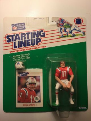 1988 Starting Lineup Football – Tony Eason – England Patriots