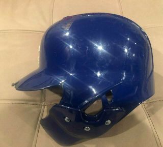 Javier Baez Game auto Helmet El Mago Chicago Cubs MLB Holo authenticated 2
