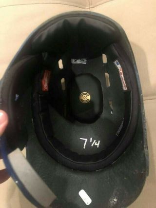 Javier Baez Game auto Helmet El Mago Chicago Cubs MLB Holo authenticated 5