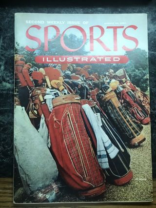 1954 SPORTS ILLUSTRATED 2 SECOND ISSUE GOLF - NY YANKEES CARDS STILL ATTACHED. 2