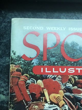 1954 SPORTS ILLUSTRATED 2 SECOND ISSUE GOLF - NY YANKEES CARDS STILL ATTACHED. 5