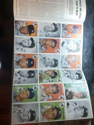 1954 SPORTS ILLUSTRATED 2 SECOND ISSUE GOLF - NY YANKEES CARDS STILL ATTACHED. 7
