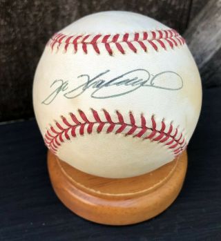 Tim Wakefield Signed Official Mlb Baseball Autographed Auto Early Sig