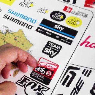 Stickers for Bike Cycling Tour of France Le Tour de France Bicycle Decals 3