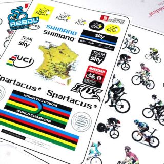 Stickers for Bike Cycling Tour of France Le Tour de France Bicycle Decals 4