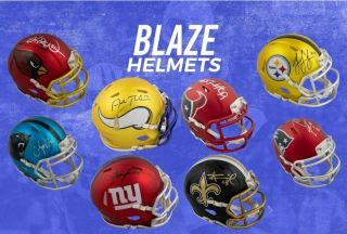 Minnesota Vikings - Gold Rush Autographed Mini Helmet 2 BOX LIVE BREAK (71) 2