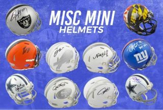 Minnesota Vikings - Gold Rush Autographed Mini Helmet 2 BOX LIVE BREAK (71) 4