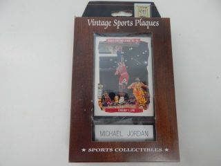 Sports Collectables Vintage Michael Jordan Plaque Collector 