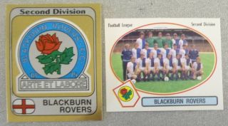 Blackburn Rovers Panini 